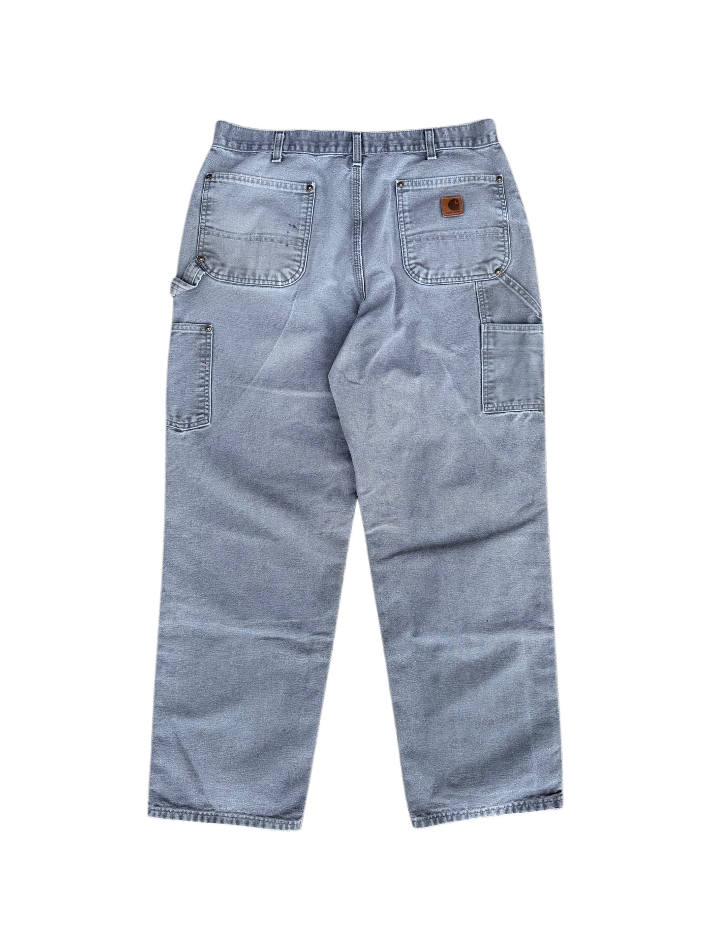 Faded Out Grey Carhartt Double Knee