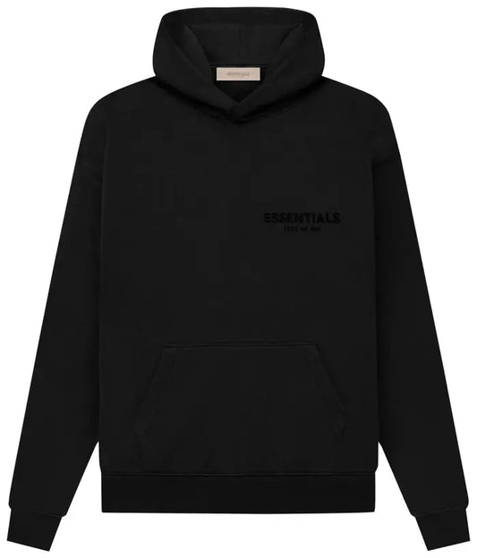 Essentials Stretch Limo Black Hoodie