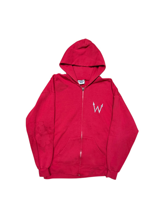 02’ Weezer Tour Flame Zip Up