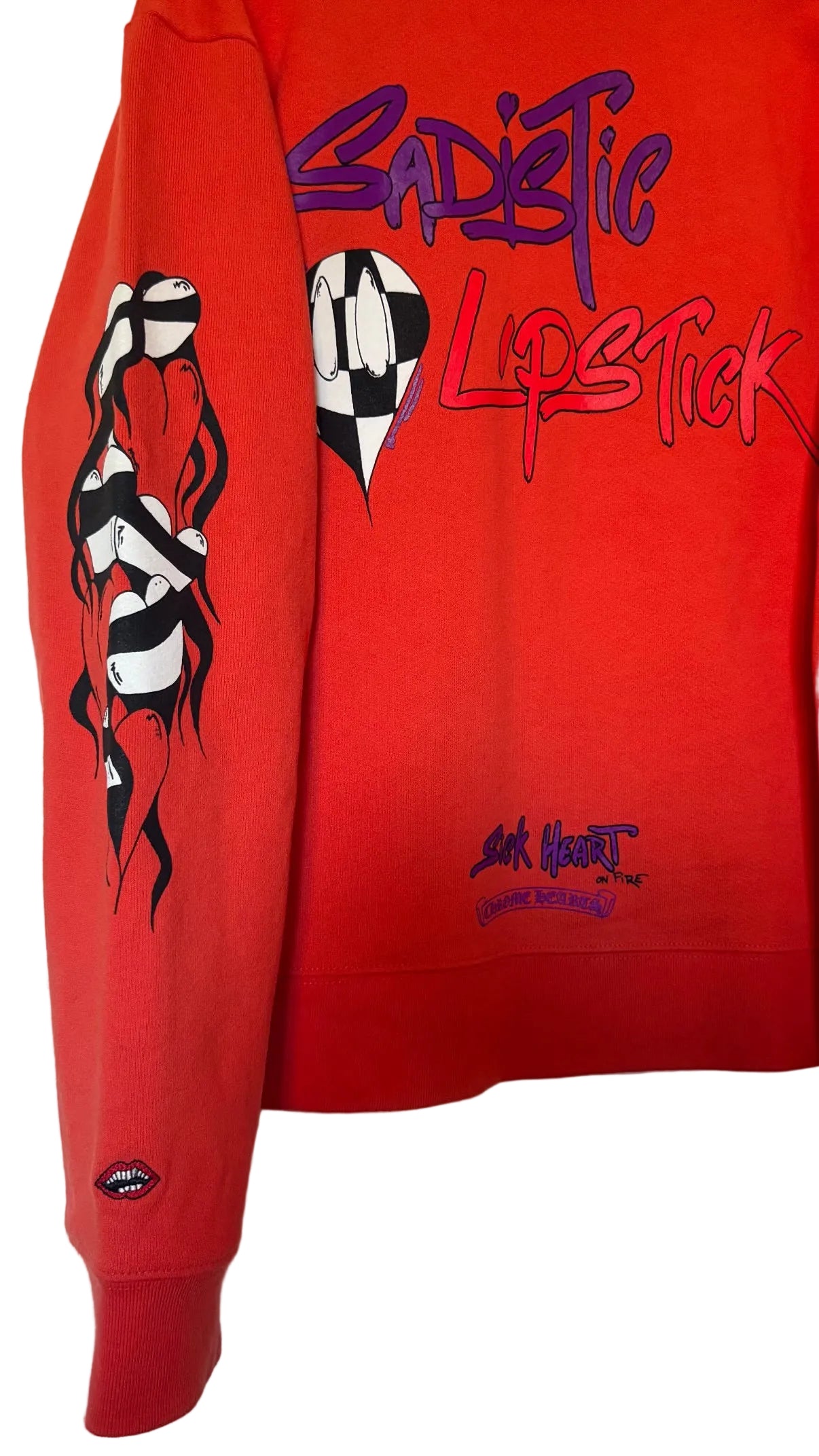 Chrome Hearts Matty Boy Sadistic Lipstick Crewneck