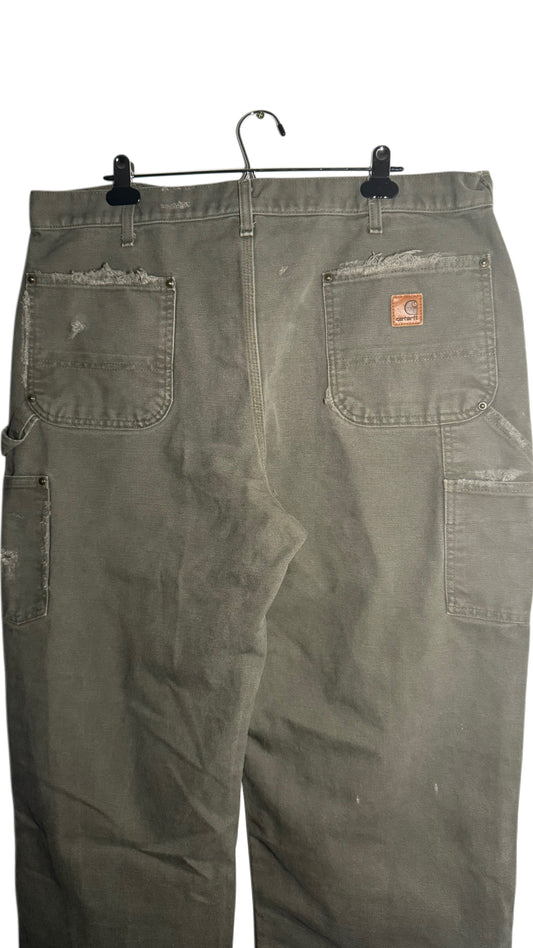 Moss Green Carhartt Double Knee