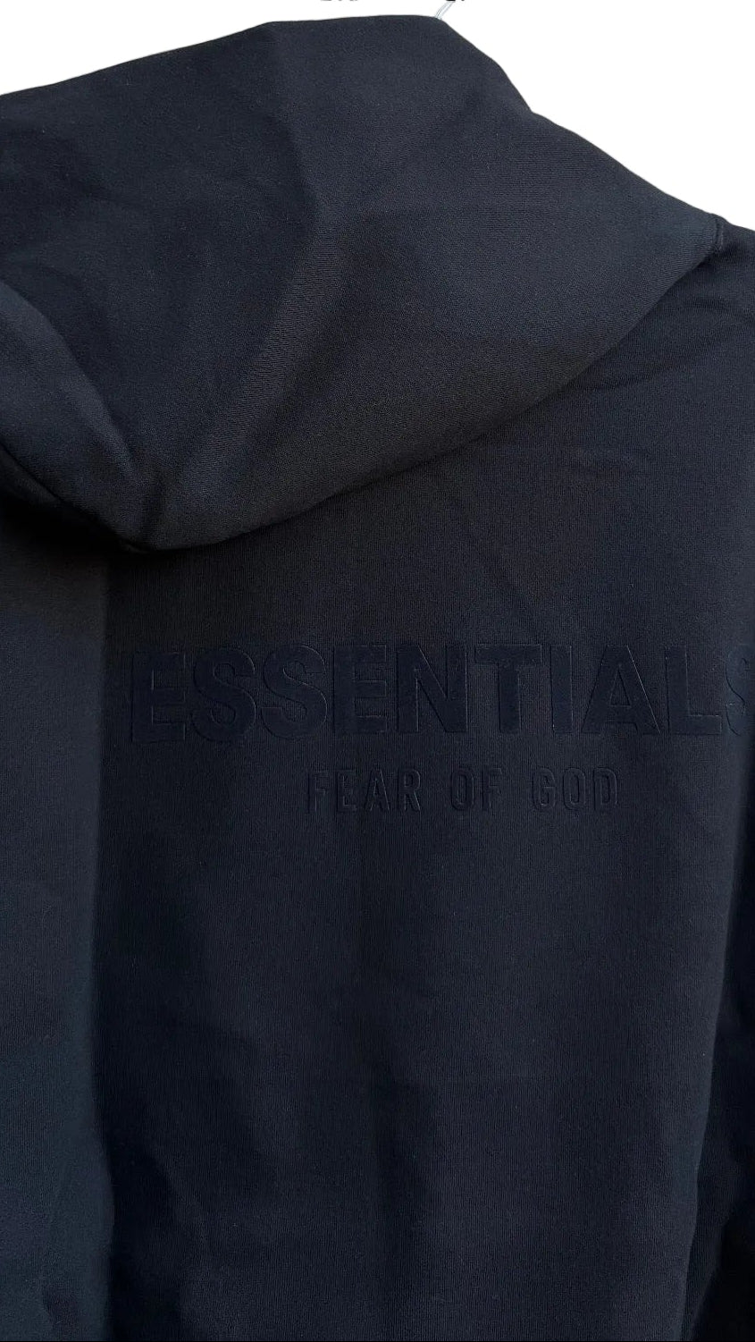 Essentials Stretch Limo Black Hoodie