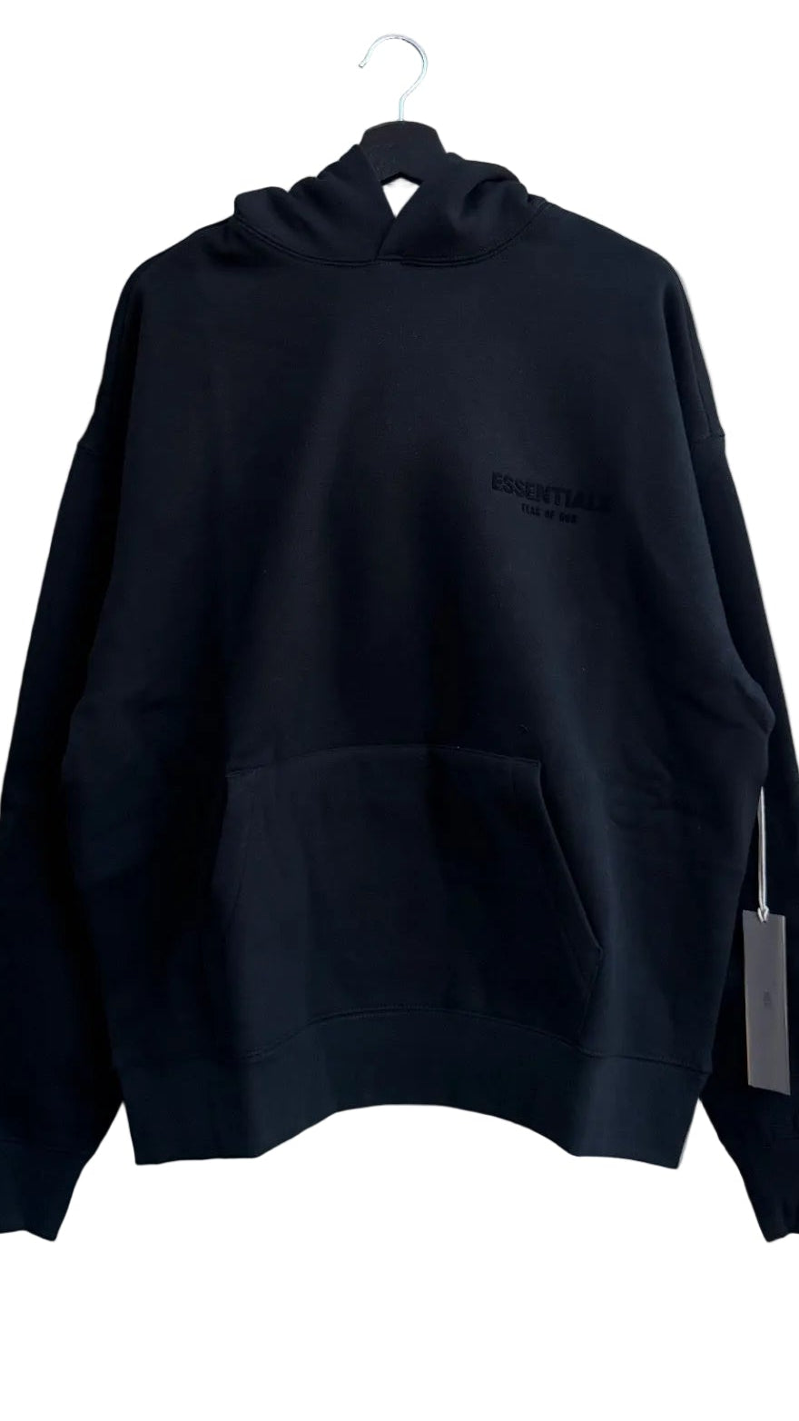 Essentials Stretch Limo Black Hoodie