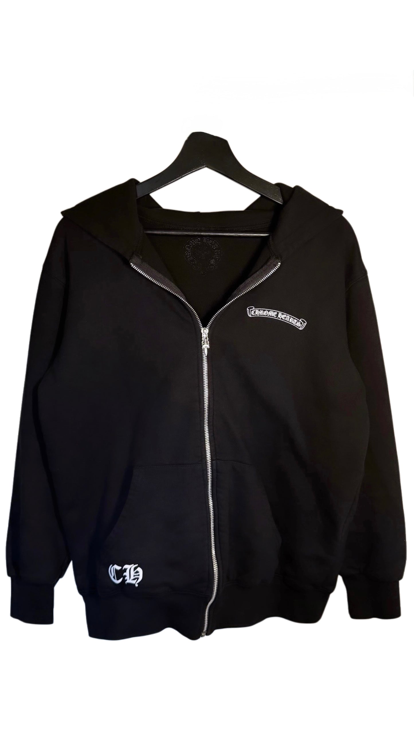 Chrome Hearts Thermal Lined Fleur Zip Up
