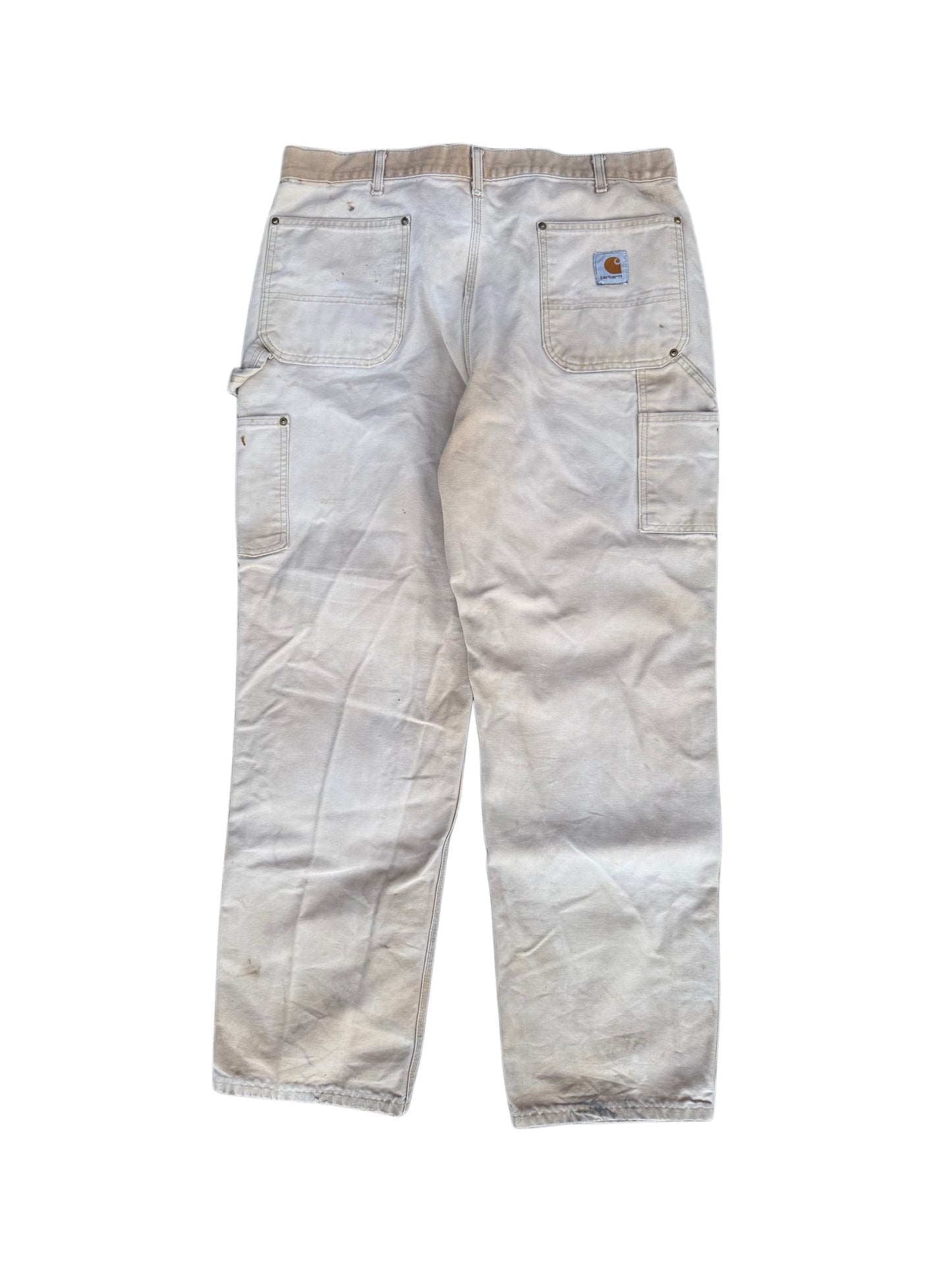 Faded Out Tan Carhartt Double Knee