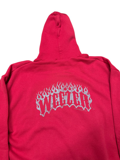 02’ Weezer Tour Flame Zip Up