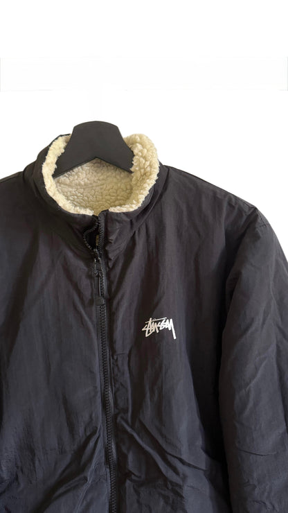 Stussy 8 Ball Reversible Fleece Zip Up