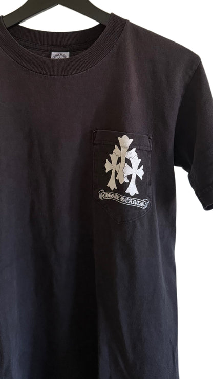 Chrome Hearts Vintage Triple Cemetary T-Shirt