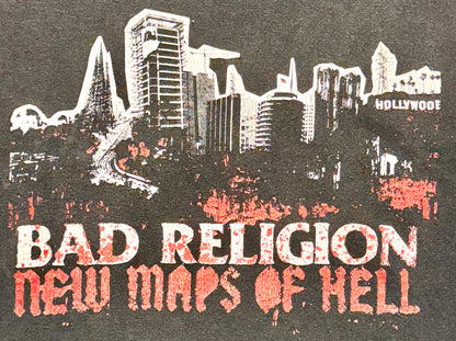 Original 2007 Bad Religion "New Maps of Hell" Album/Tour Tee