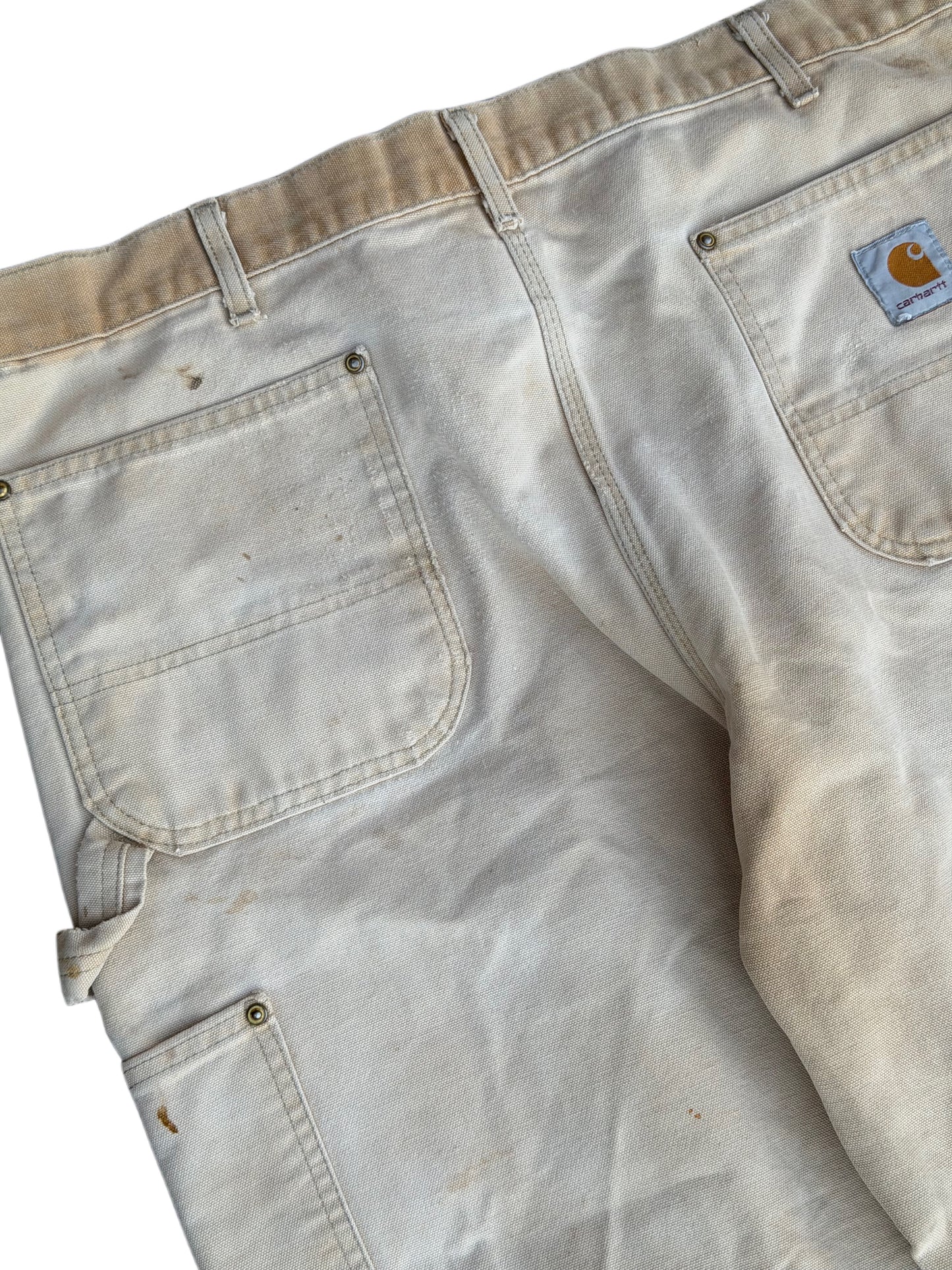 Faded Out Tan Carhartt Double Knee