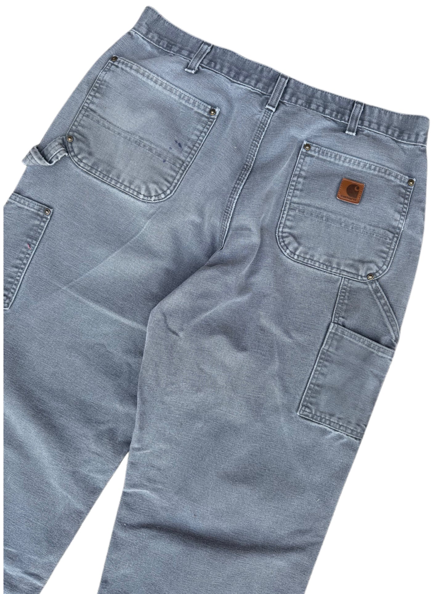 Faded Out Grey Carhartt Double Knee