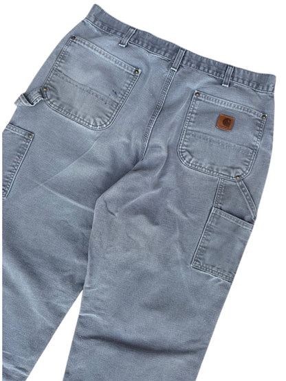 Faded Out Grey Carhartt Double Knee
