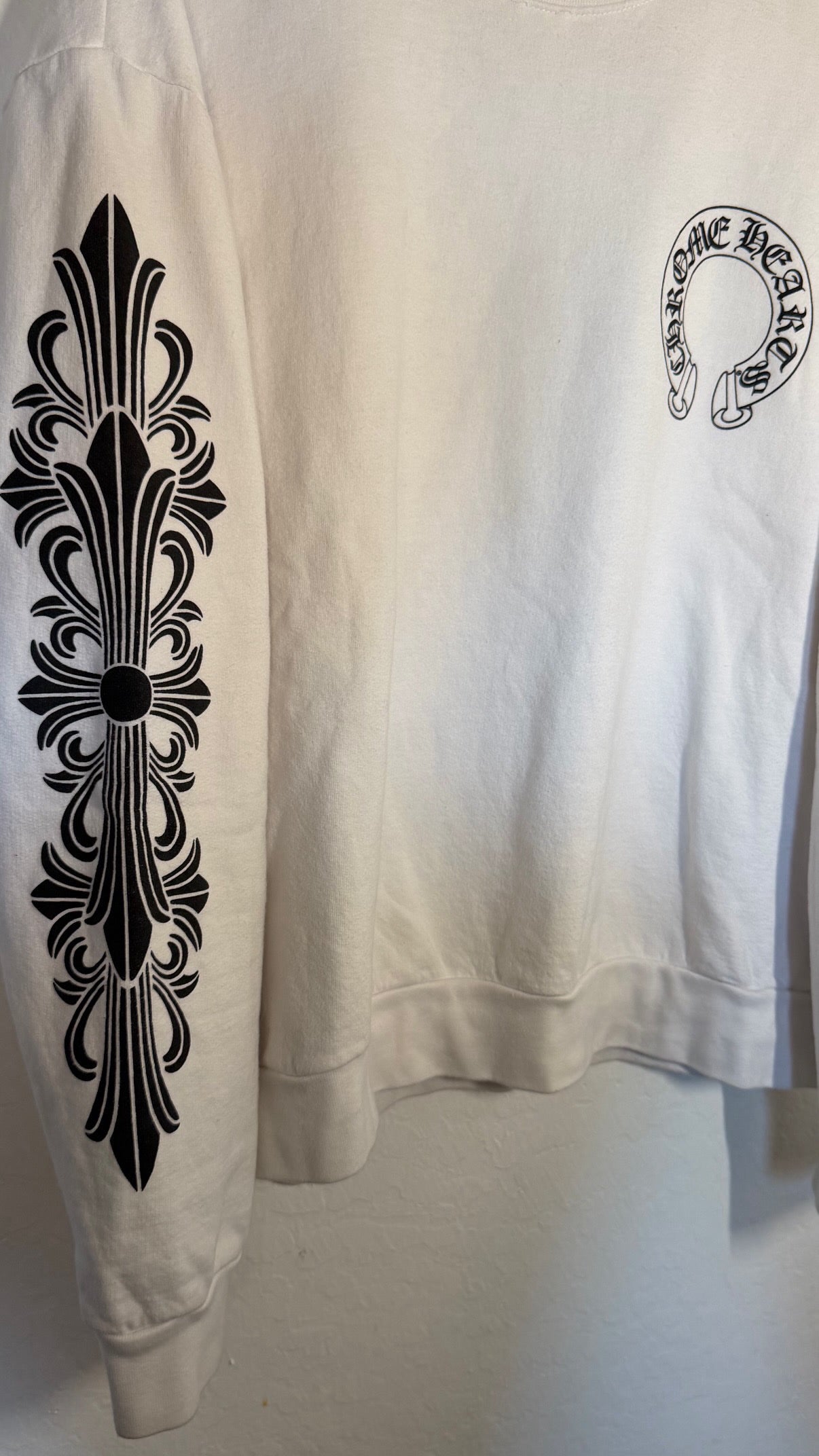 Chrome Hearts Horseshoe Floral Crewneck