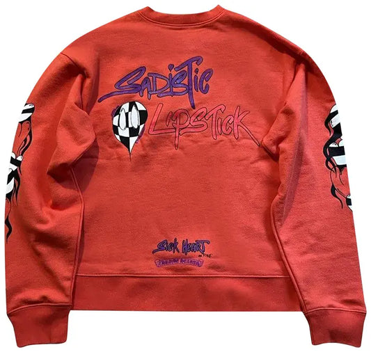 Chrome Hearts Matty Boy Sadistic Lipstick Crewneck
