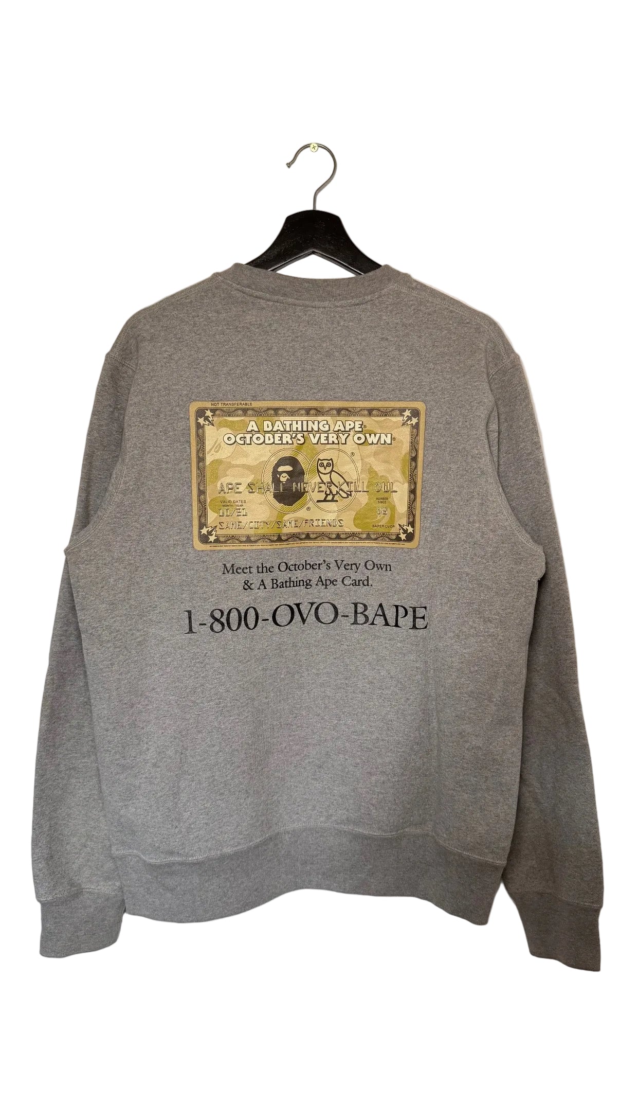 Bape OVO Exclusive Crewneck