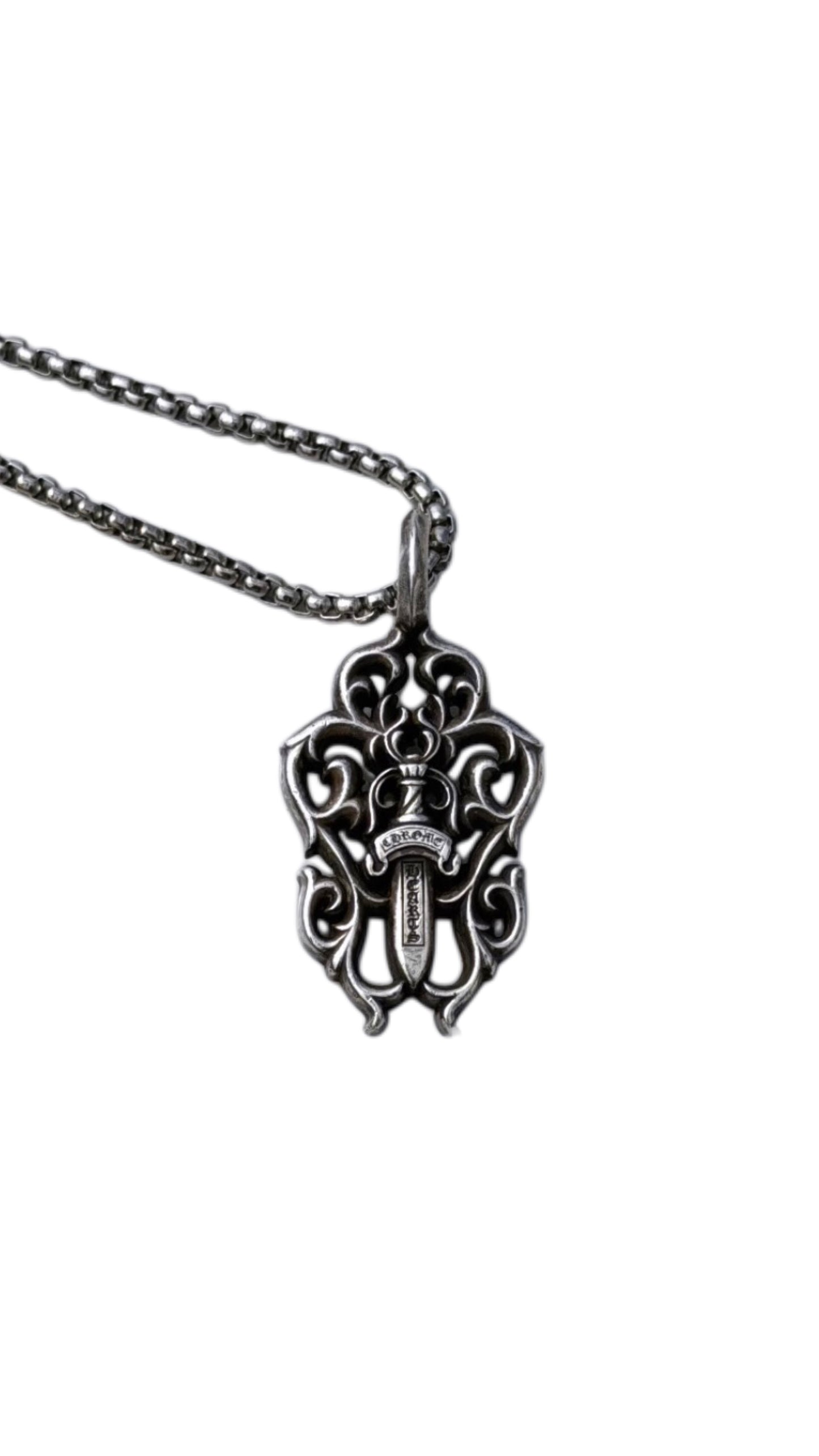 Chrome Hearts Vine Dagger Pendant
