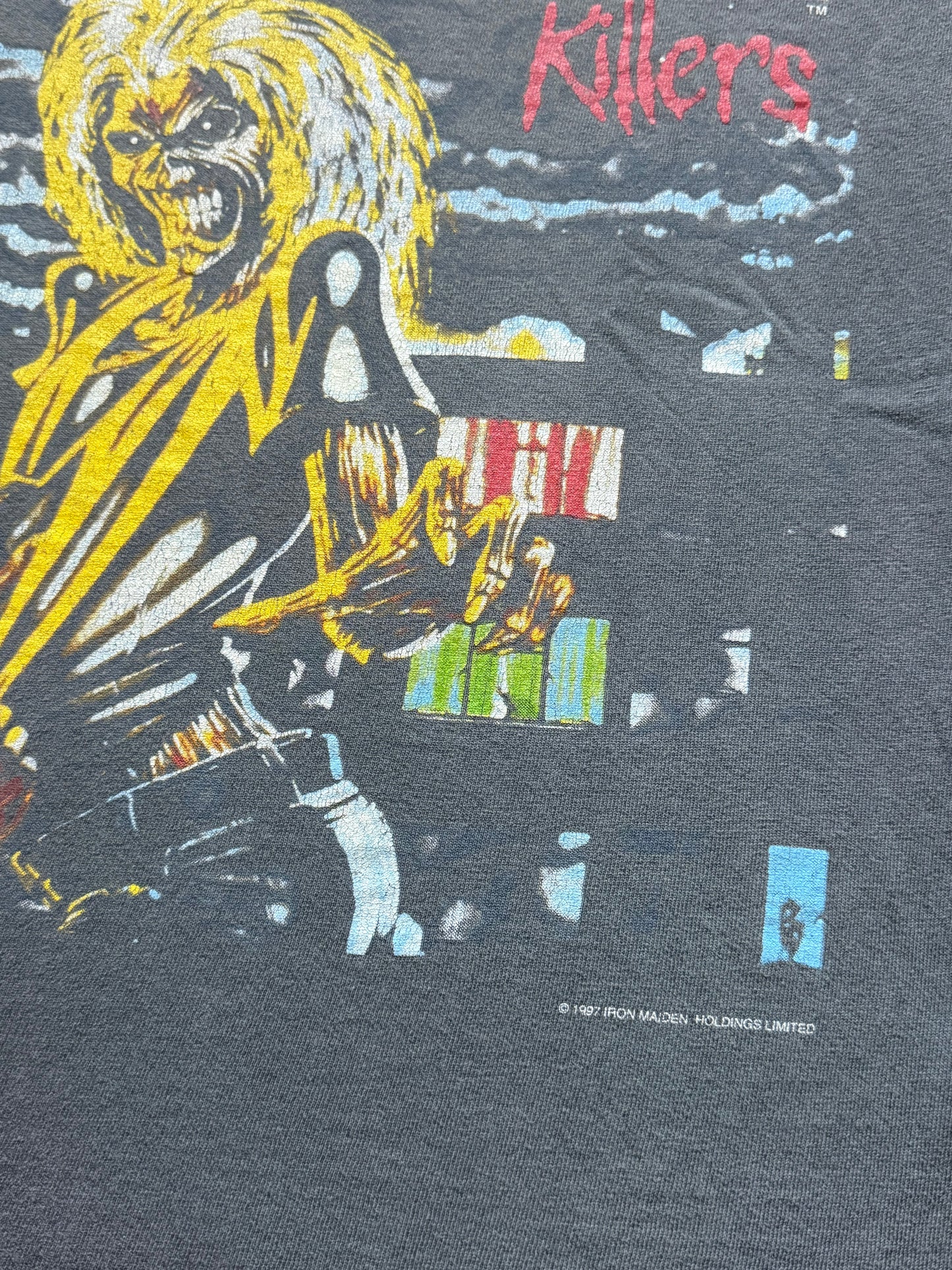 1997 Iron Maiden "Killers" T-shirt