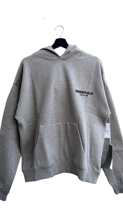 Essentials Dark Oatmeal Hoodie