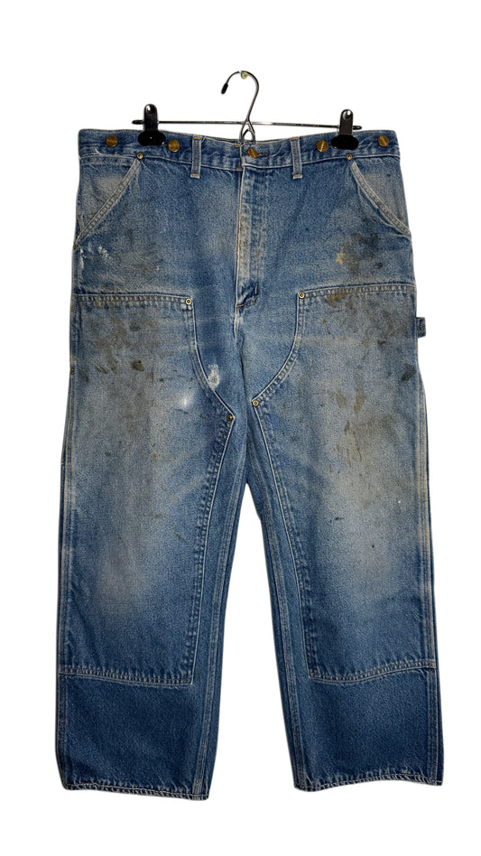 Blue Carhartt Double Knee