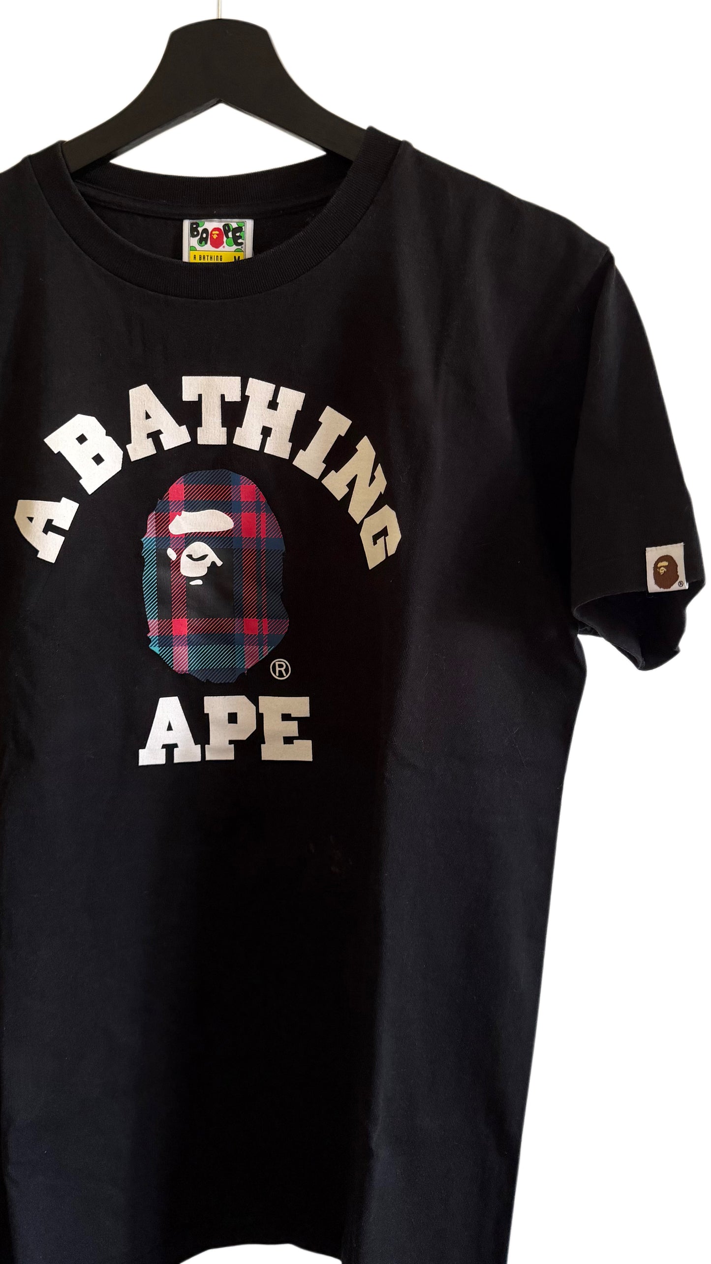 Bape Flannel Tee