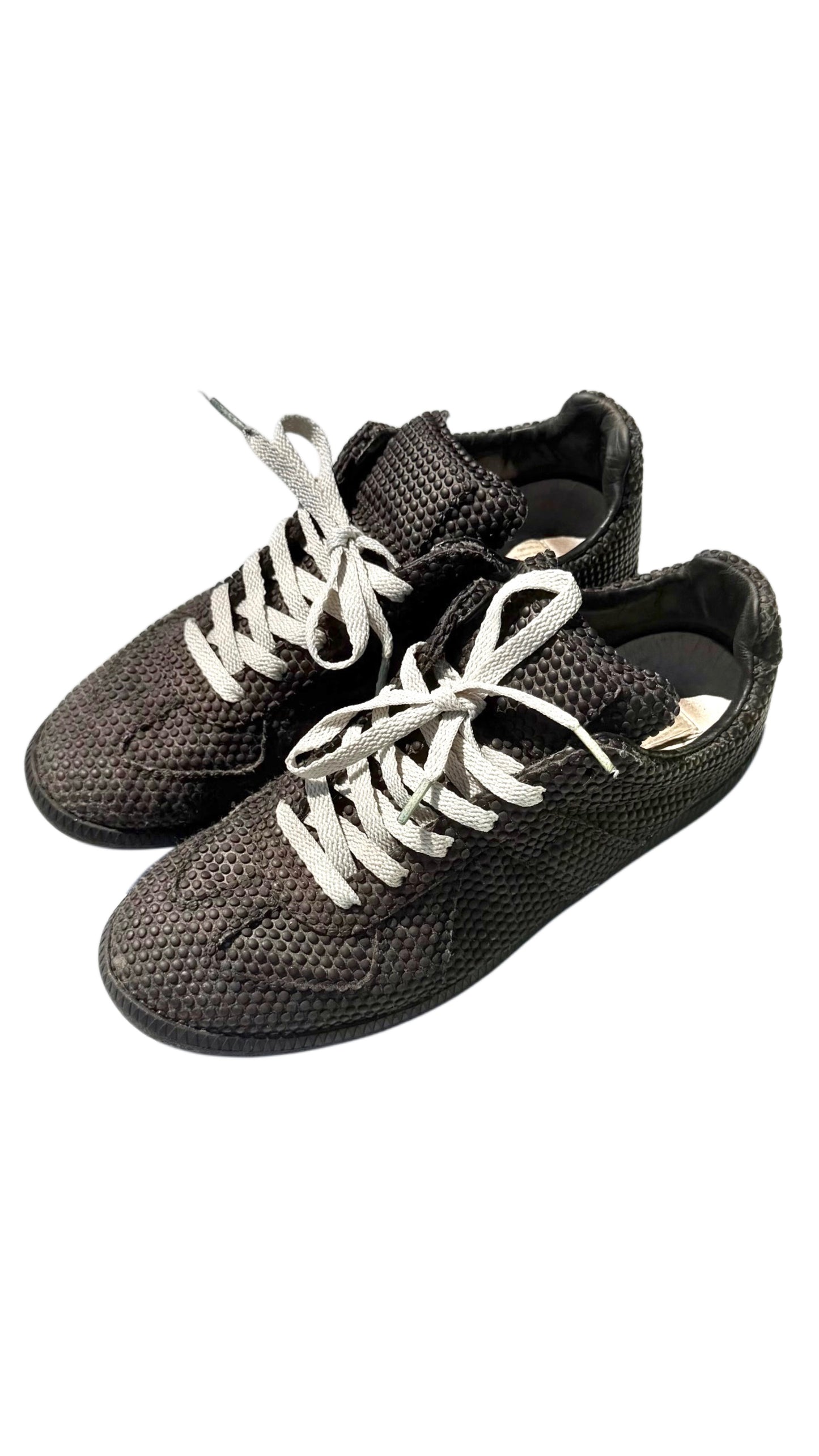 Maison Margiela Black Rubberized Gat