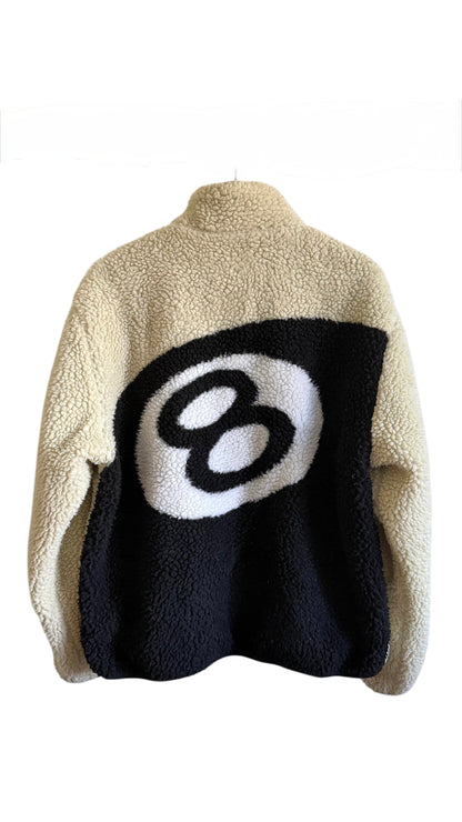 Stussy 8 Ball Reversible Fleece Zip Up