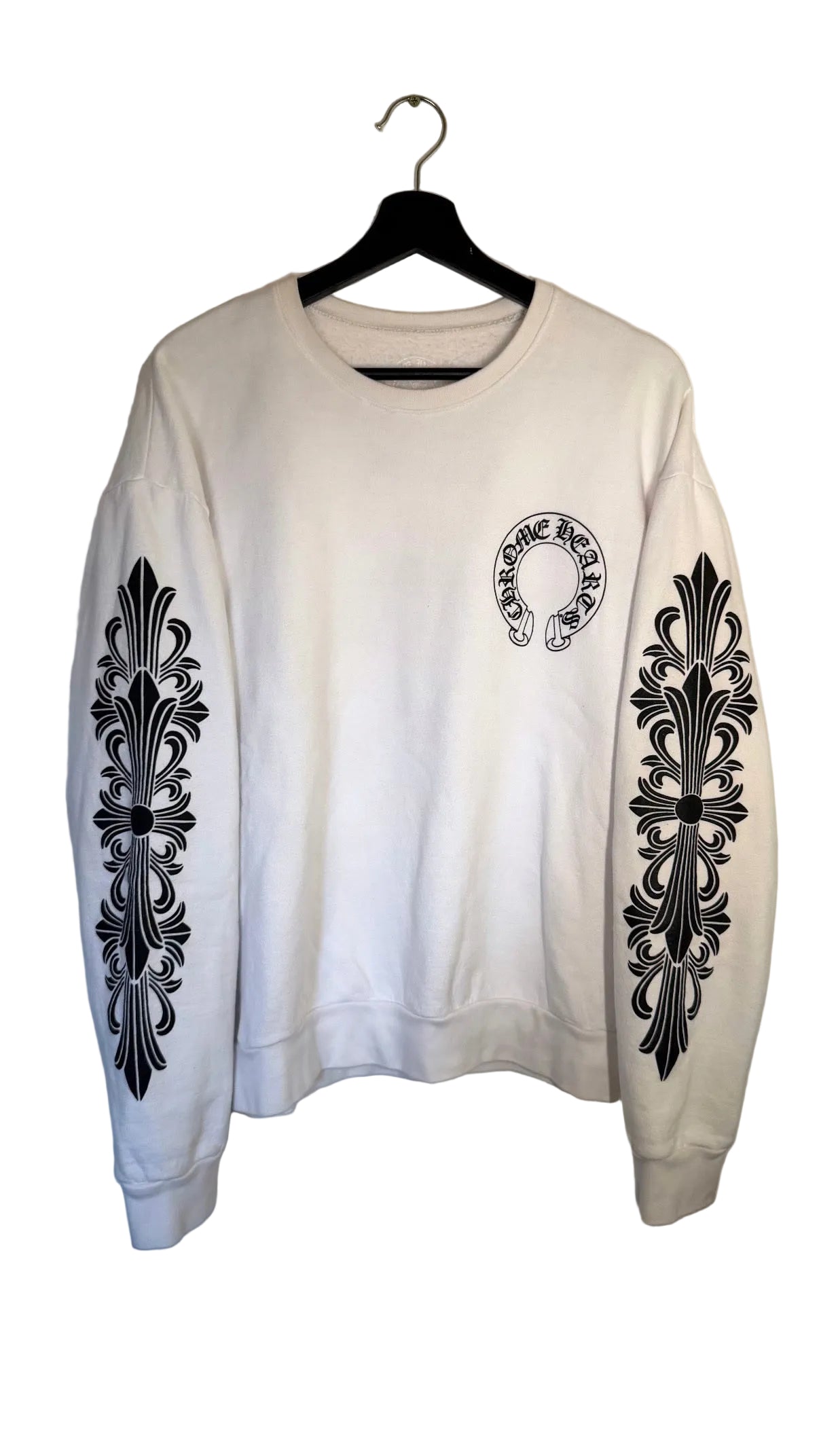 Chrome Hearts Horseshoe Floral Crewneck