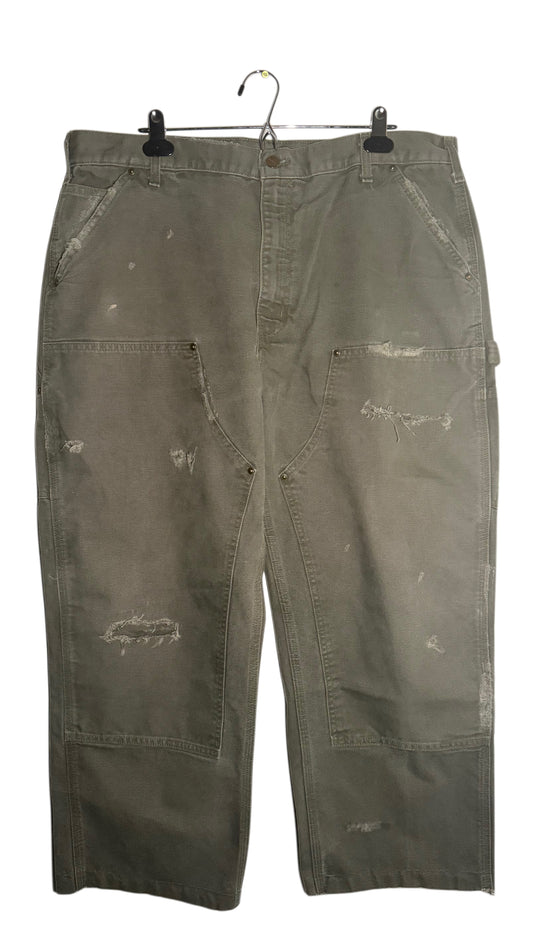 Moss Green Carhartt Double Knee