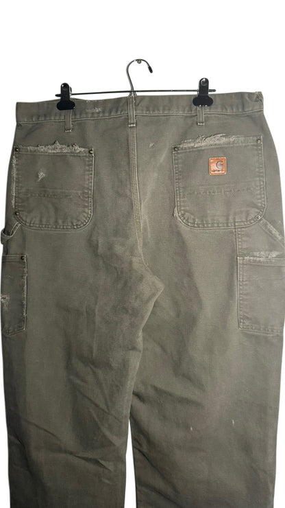 Moss Green Carhartt Double Knee