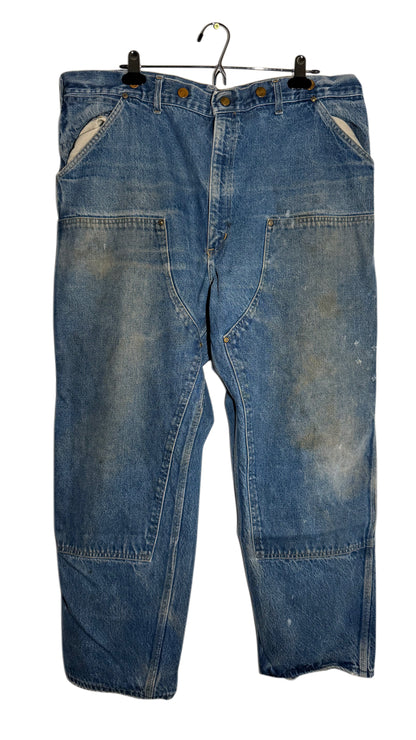 Blue Carhartt Double Knee