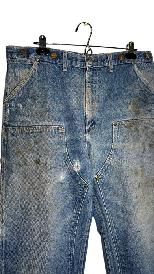 Blue Carhartt Double Knee