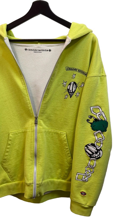 Chrome Hearts Matty Boy Thermal Lined Zip Up