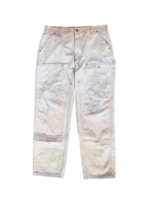 Faded Out Tan Carhartt Double Knee