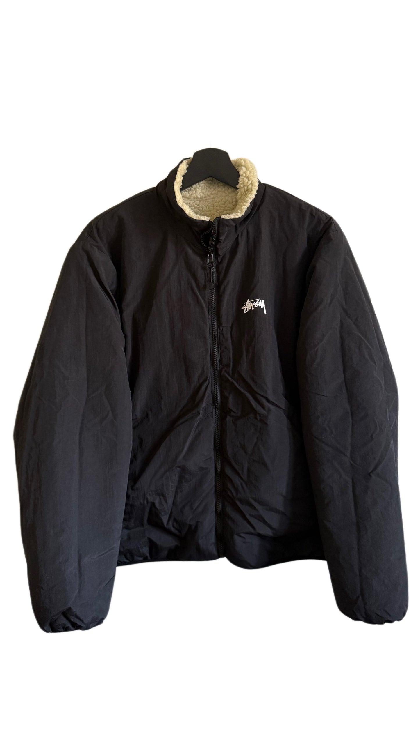 Stussy 8 Ball Reversible Fleece Zip Up