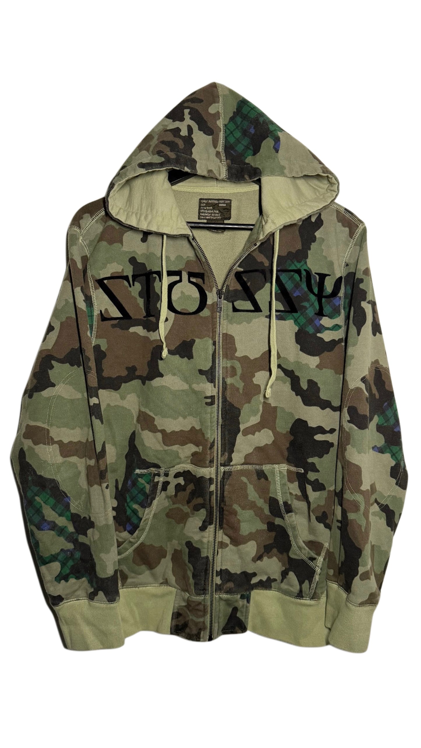 Vintage Stussy Camo Zip