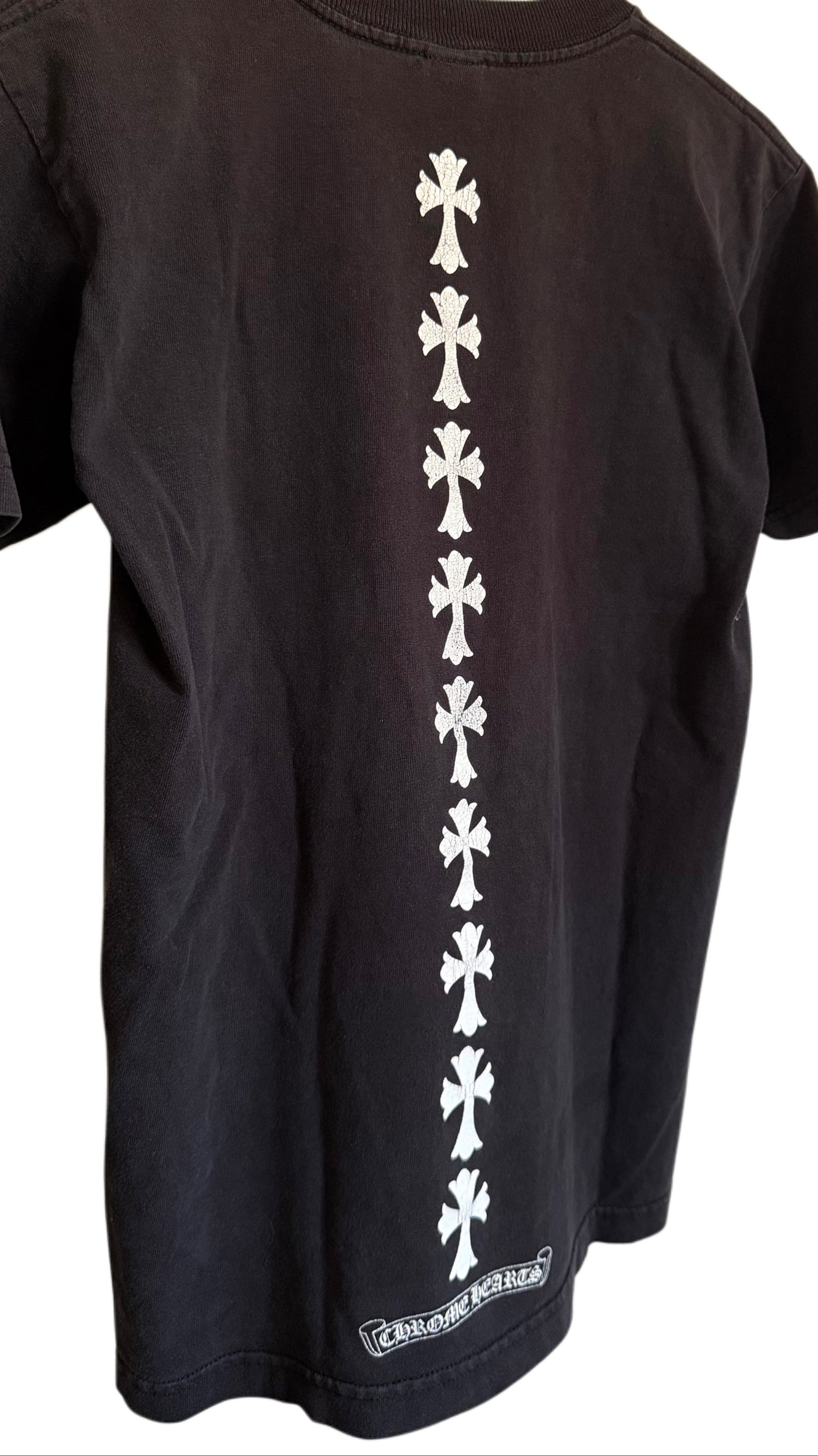 Chrome Hearts Vintage Triple Cemetary T-Shirt