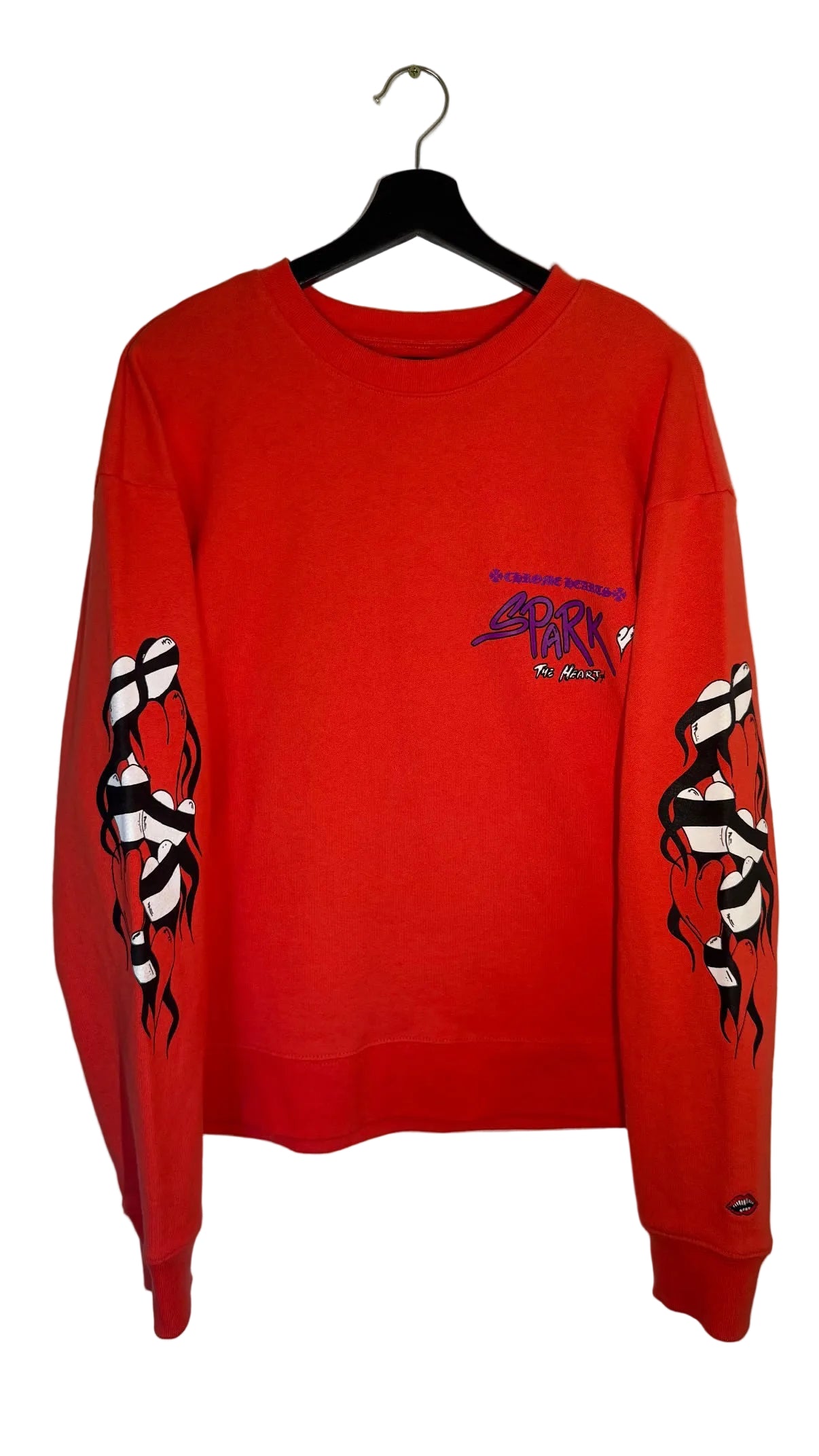 Chrome Hearts Matty Boy Sadistic Lipstick Crewneck