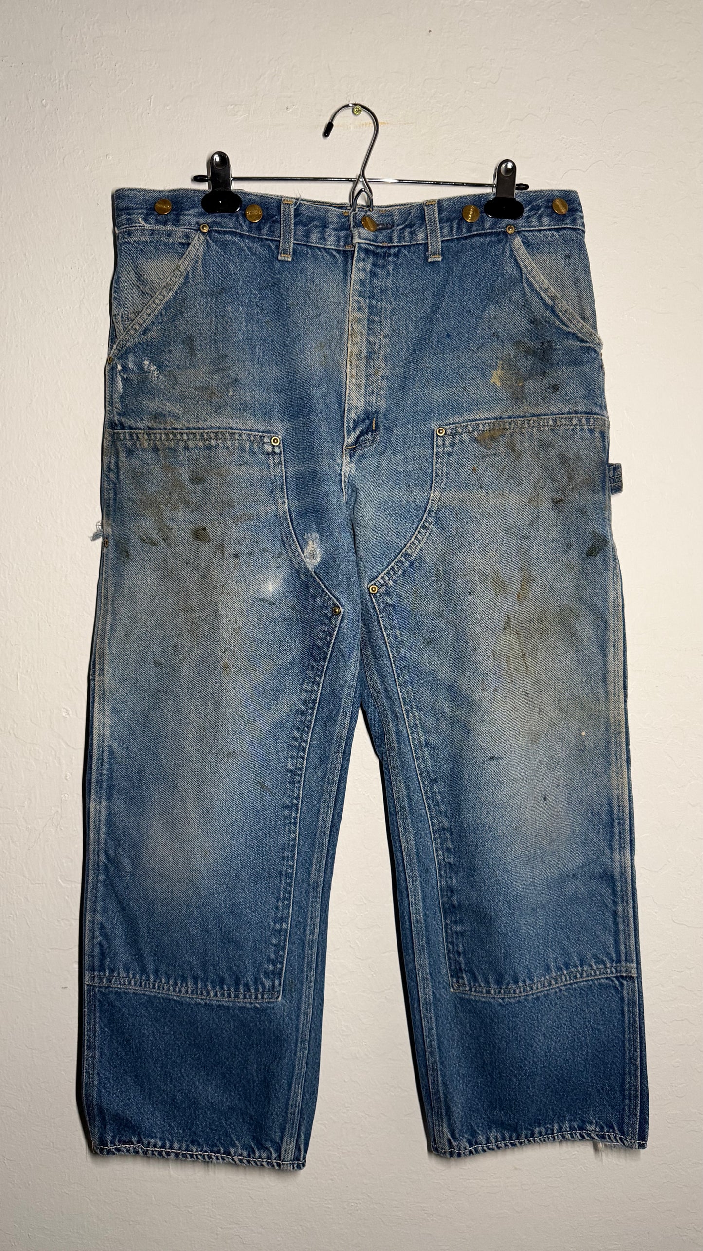 Grey Fader Carhartt Double Knee