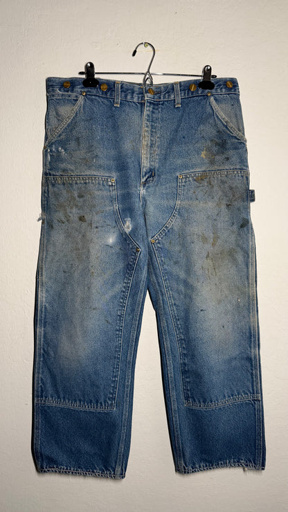Grey Fader Carhartt Double Knee