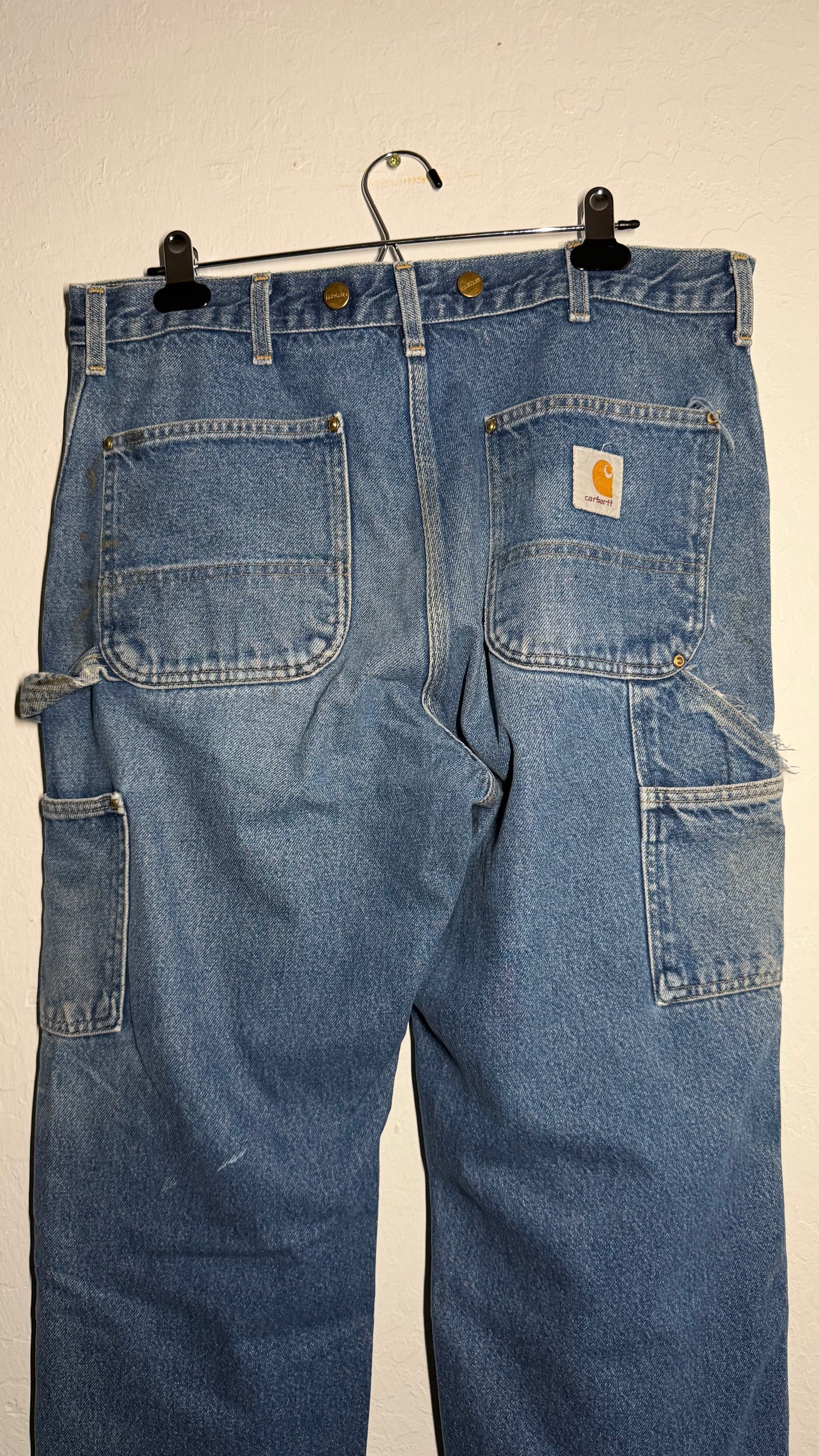 Grey Fader Carhartt Double Knee