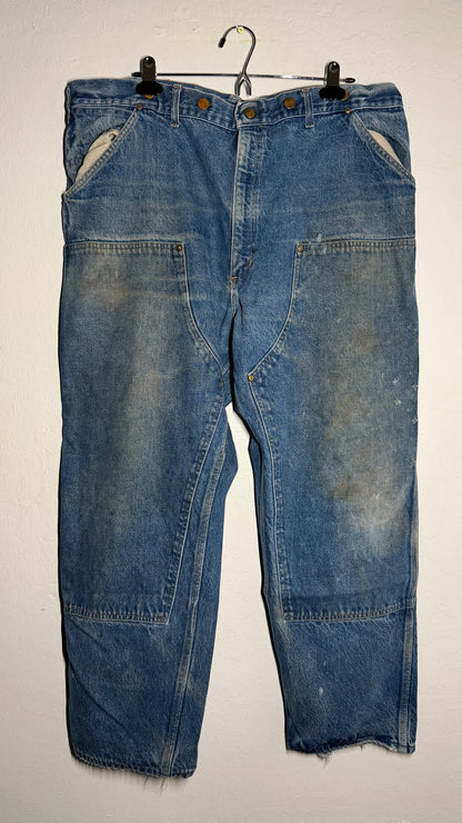 Moss Green Carhartt Double Knee