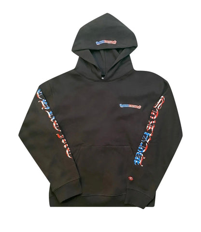 Chrome Hearts Matty Boy USA Flag Scroll Hoodie
